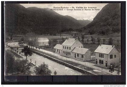 65 - Vallée du Louron - Bordère - Groupe Scolaire et Bureau de Poste