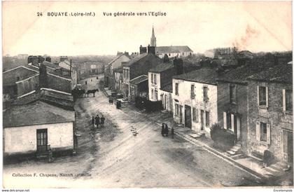 CPA Carte Postale France-Bouaye-vue générale vers  l'église 1916  VM47088