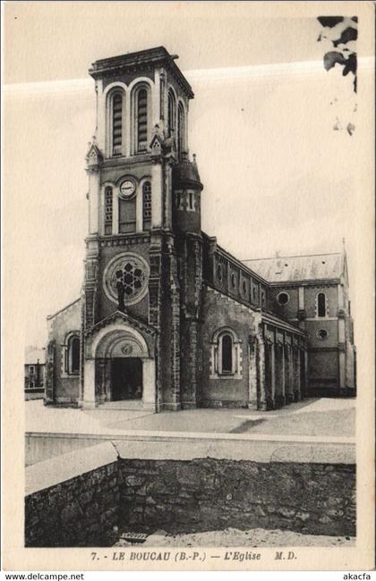 CPA BOUCAU L'Eglise (1163493)