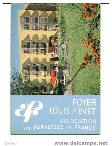 CPSM MOISSELLES BOUFFEMONT foyer Louis FIEVET association des paralysés de France