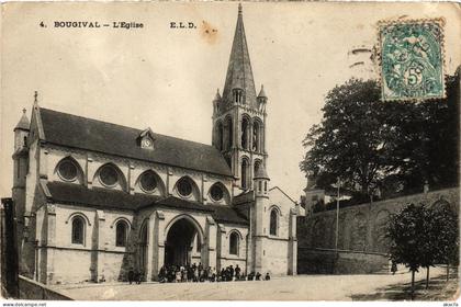 CPA BOUGIVAL Eglise (1411437)