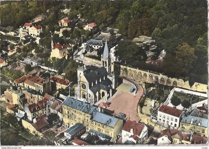 CPM Bougival vue aérienne sur l'Eglise