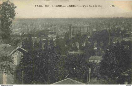 92 - Boulogne Billancourt - Vue Générale - CPA - Voir Scans Recto-Verso