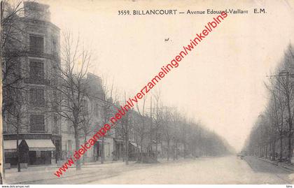 Avenue Edouard-Vaillant - Boulogne Billancourt - (92) Hauts de Seine