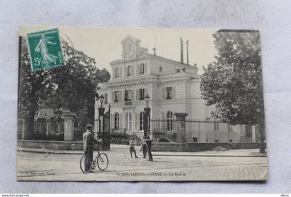 Boulogne sur Seine, la mairie, Hauts de Seine 92