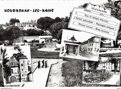Carte postale ancienne de BOURBONNE les BAINS