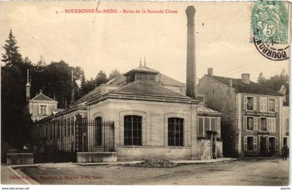 CPA BOURBONNE-les-BAINS - Bains de la Seconde Classe (994997)