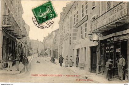 CPA BOURBONNE-les-BAINS - Grande Rue (270469)