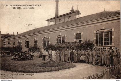 CPA BOURBONNE-les-BAINS - Hopital Militaire (104742)