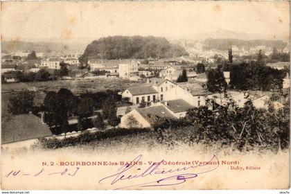 CPA BOURBONNE-les-BAINS - Vue générale (104773)