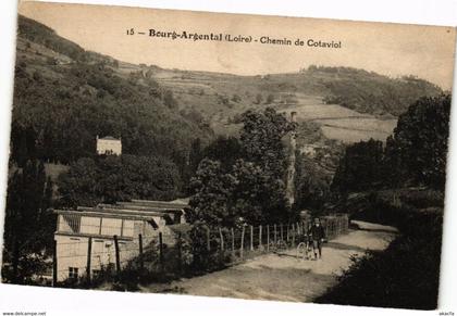 CPA BOURG-ARGENTAL - Chemin de Cotaviol (225845)