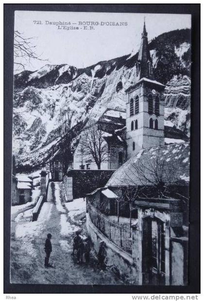 38 Le Bourg-d'Oisans eglise    D38D  C38052C RH038134