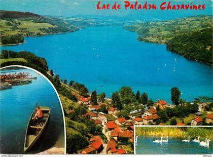 38 - Paladru Charavines - Le Lac de Paladru Charavines - Multivues - CPM - Carte Neuve - Voir Scans Recto-Verso