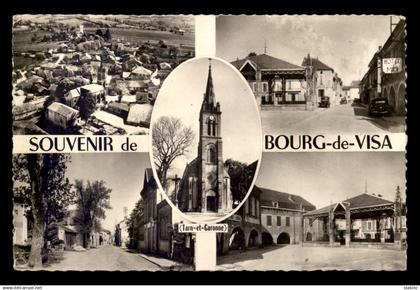 82 - BOURG-DE-VISA - SOUVENIR MULTIVUES