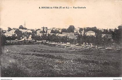 BOURG DE VISA - Vue générale - très bon état