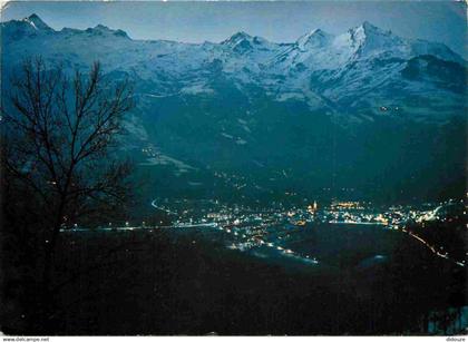 73 - Bourg Saint Maurice - Vue Générale - Vue de Nuit - CPM - Voir Scans Recto-Verso