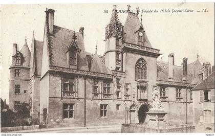 Bourges - Façade du Palais Jacques-Coeur