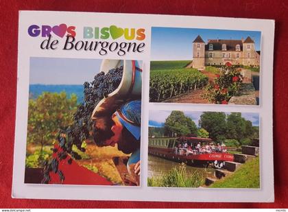 CPM - Souvenir de Bourgogne - Gros Bisous de Bourgogne