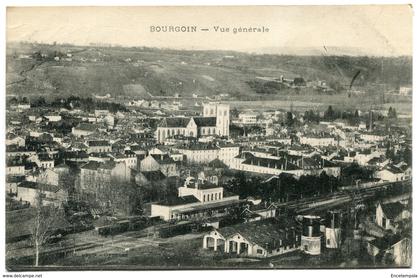 CPA - Carte Postale - France - Bourgoin - Vue Générale ( I11163)
