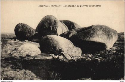 CPA BOUSSAC - Un groupe de pierres Jaumatres (121635)