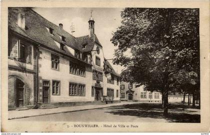 Bouxwiller - Hotel de Ville et Poste