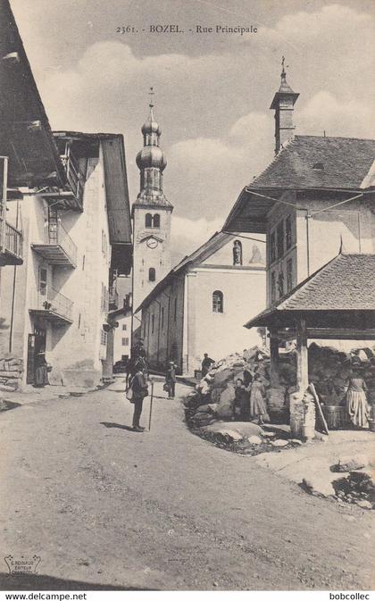 BOZEL (Savoie): Rue Principale