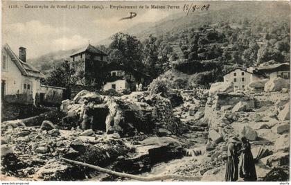 CPA Catastrophe de BOZEL (16 Juillet 1904) Emplacement de la Maison .. (651941)