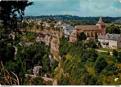 12 - Bozouls - Vue générale et le Trou de Bozouls - Etat pli visible - CPM - Voir Scans Recto-Verso