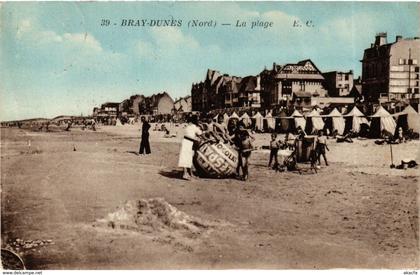 CPA Nord BRAY-Dunes La Plage enfants (983674)