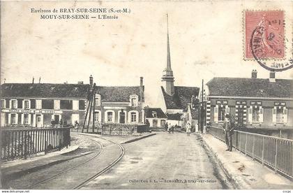 CPA Environs de Bray-sur-Seine Mouy-sur-Seine L'Entrée