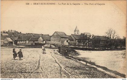 CPA BRAY-sur-SOMME - Le Pont de la Gayette (120902)