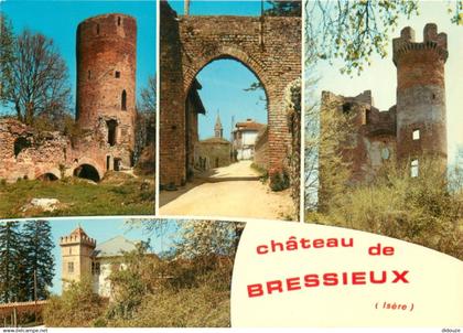 38 - Bressieux - Le Château - Multivues - Vieilles pierres - CPM - Carte Neuve - Voir Scans Recto-Verso