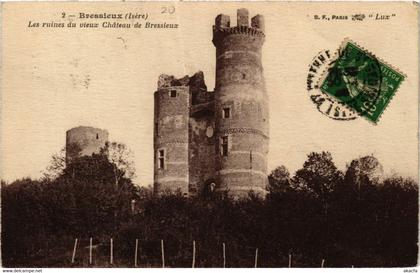CPA AK BRESSIEUX - Les ruines du vieux Chateau de BRESSIEUX (433523)