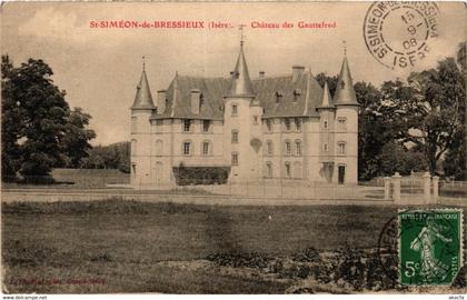 CPA AK St-SIMEON-de-BRESSIEUX - Chateau des Gauttefred (434212)