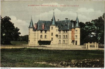 CPA AK St-SIMEON-de-BRESSIEUX - Chateau des Gautteried (434341)