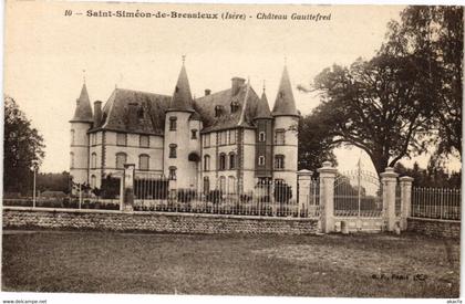 CPA St-SIMEON-de-BRESSIEUX - Chateau Gauitefred (241750)
