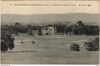 CPA St-SIMEON de BRESSIEUX - Le Chateau du Comte de Luzy (123650)