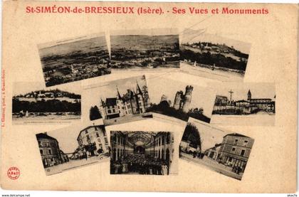 CPA St-SIMEON-de-BRESSIEUX - Ses Vues et Monuments (241736)