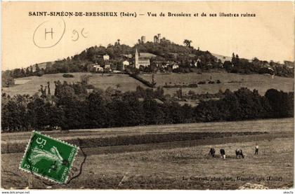 CPA St-SIMEON-de-BRESSIEUX - Vue de BRESSIEUX (489769)