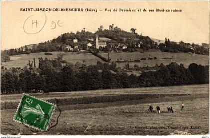 CPA St-SIMEON-de-BRESSIEUX - Vue de BRESSIEUX (489769)