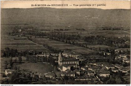 CPA St-SIMEON-de-BRESSIEUX - Vue générale (247123)