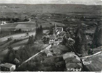 CPSM FRANCE 38 "Bressieux, vue panoramique aérienne"