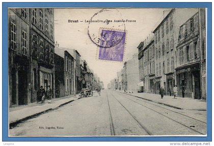 29 - BREST --  Lambezellec - Rue Anatole france