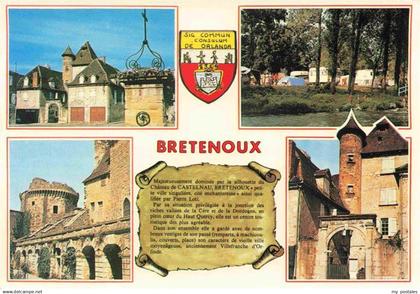 13970261 Bretenoux Place des Consuls et Chateau Fort Camping de la Bourgnatelle