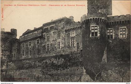 CPA Chateau de CASTELNAU BRETENOUX - Grangerie et le Donjon Byzant (122917)