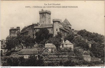 CPA Le Lot Illustre 1491. - Chateau de CASTELNAU-BRETENOUX (122911)