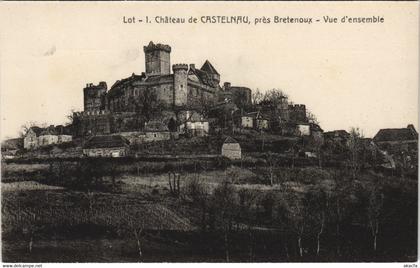 CPA Lot - Le Chateau de CASTELNAU pres BRETENOUX Vue d'ensemble (123059)