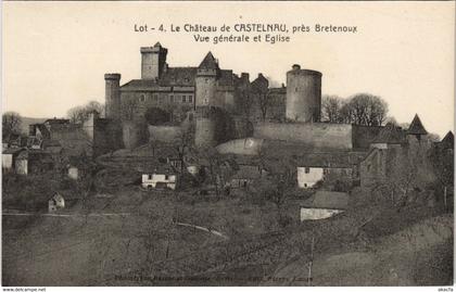 CPA Lot - Le Chateau de CASTELNAU, pres BRETENOUX Vue Generale (123049)