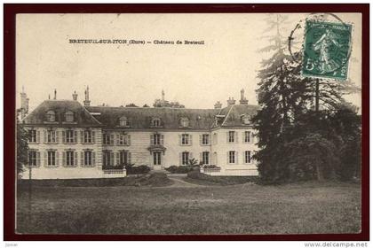 cpa  du  27  Breteuil sur Iton  Château de Breteuil           BHU23