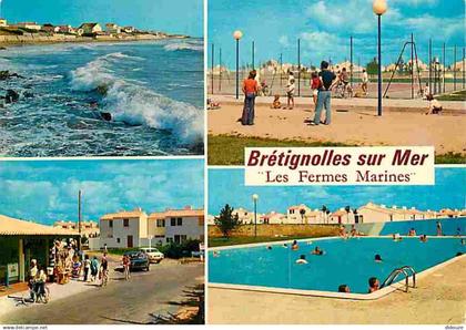 85 - Bretignolles sur Mer - Les Fermes Marines - Multivues - CPM - Voir Scans Recto-Verso